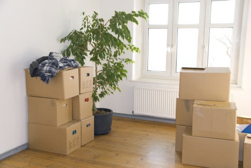 Professional movers in Storage Ealing assisting with a move