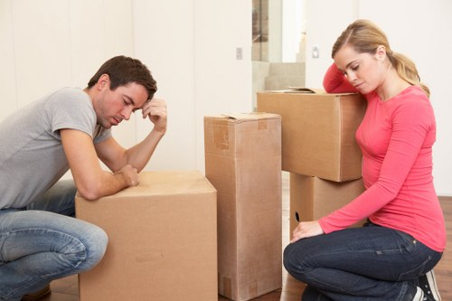 Moving boxes and packing materials